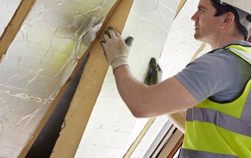 Furnace loft insulation